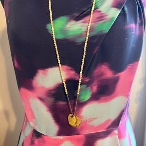 Chan Luu Stone & Gold Plated Necklace D3
